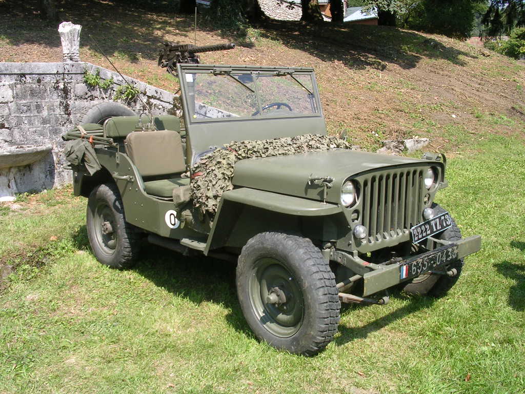 1-jeep mitraileuse