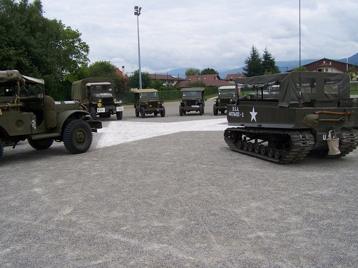 8e fête des véhicules militaires Veigy 2013